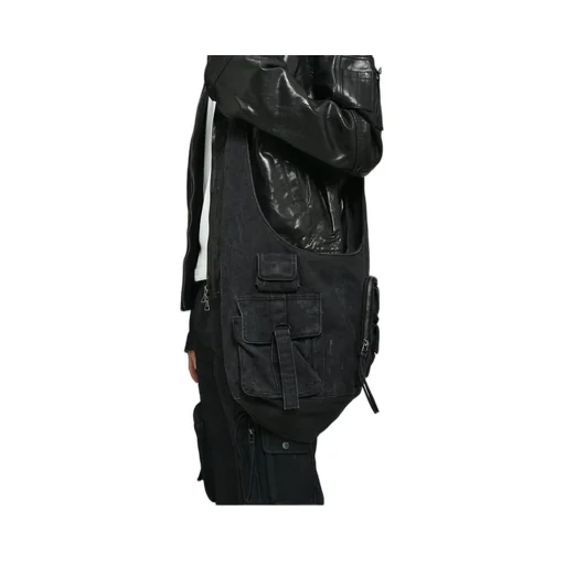 Cargo Shoulder Bag / Faded Black