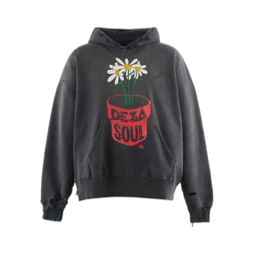 Dls_Hoodie/De La Soul / Blk