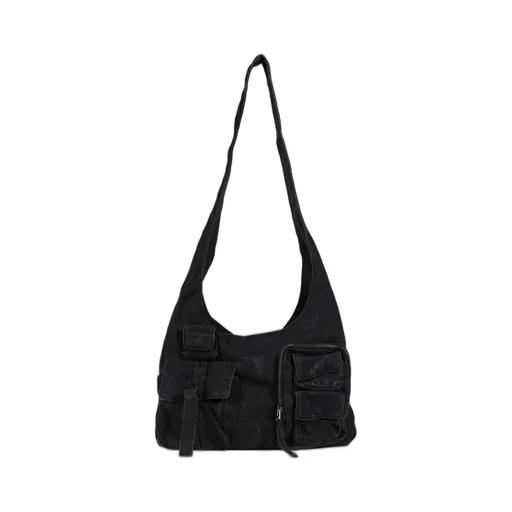 Cargo Shoulder Bag / Faded Black