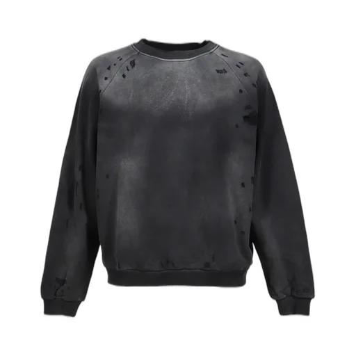 Cropped Shotgun Jersey / Washed Black