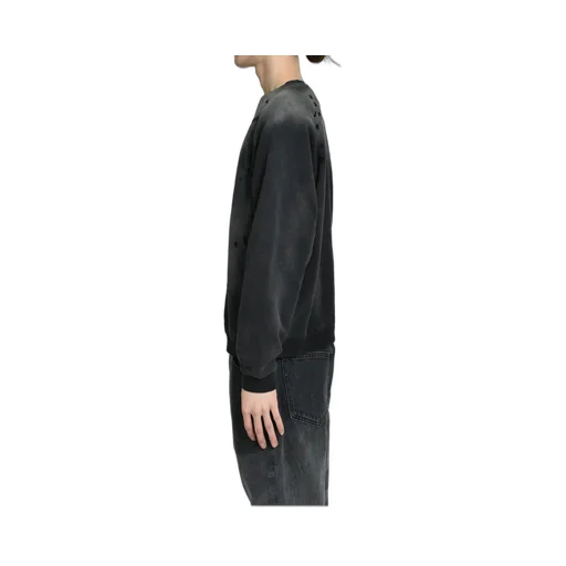Cropped Shotgun Jersey / Washed Black