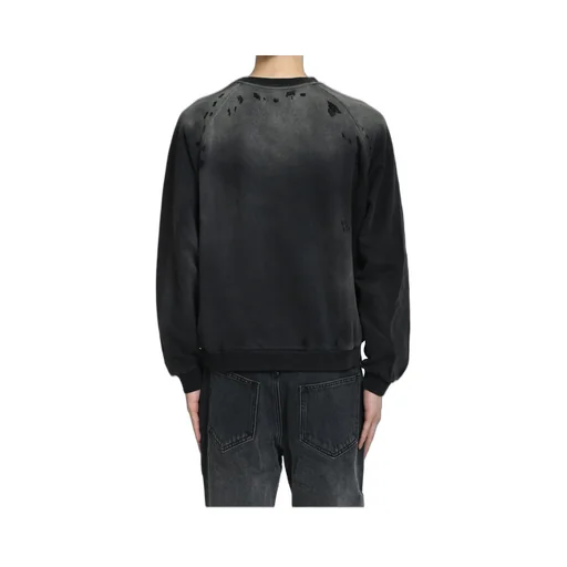 Cropped Shotgun Jersey / Washed Black