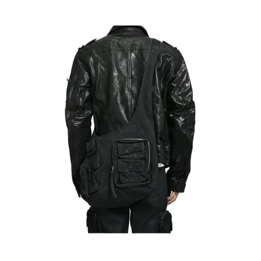 Cargo Shoulder Bag / Faded Black