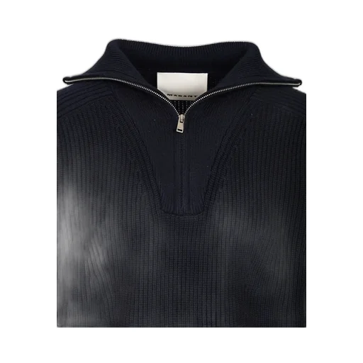 Isabel Marant Zip Detailed Long-Sleeved Jumper