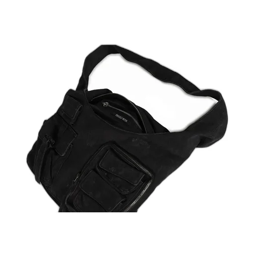 Cargo Shoulder Bag / Faded Black