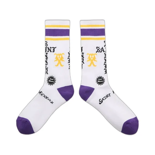 Socks/Sinner / White/Pur