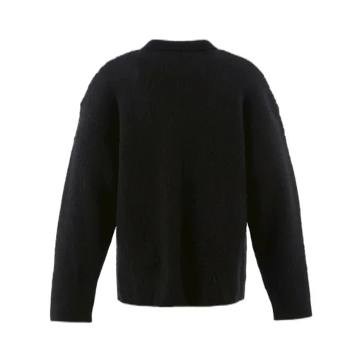 Knit Cardigan/Leopard / Black