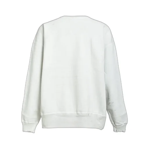 Crw Neck Swt/Vague Abuse / Wht