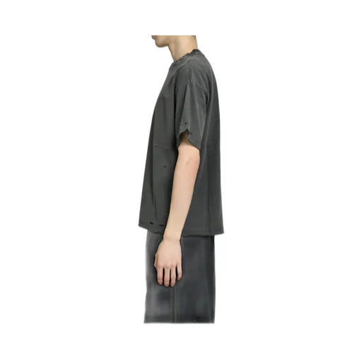 Pierced Tee / Faded Black