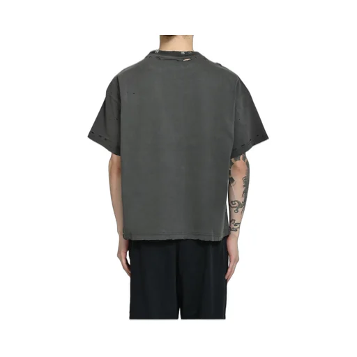 Pierced Tee / Faded Black