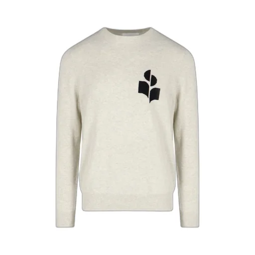Isabel Marant Logo Intarsia Crewneck Knitted Jumper