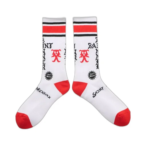 Socks/Sinner / Wht/Red
