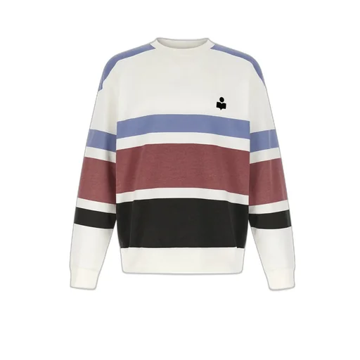 Isabel Marant Meyoan Logo Flocked Sweatshirt