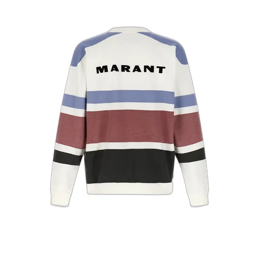 Isabel Marant Meyoan Logo Flocked Sweatshirt