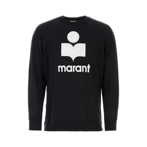 Isabel Marant Logo Printed Long-Sleeved Sweatshirt