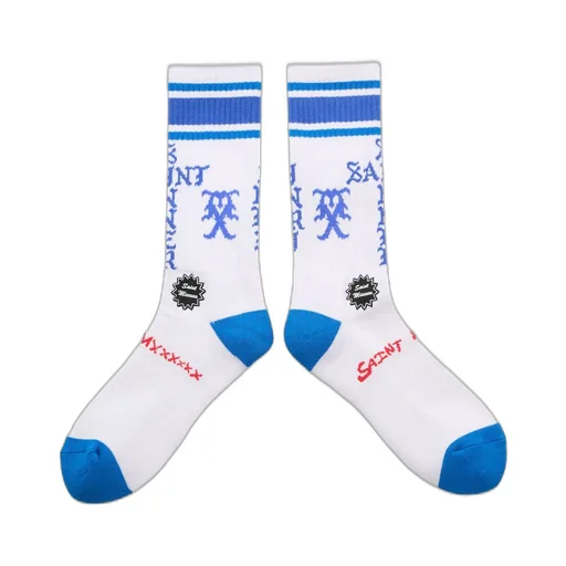 Socks/Sinner / Wht/Blue