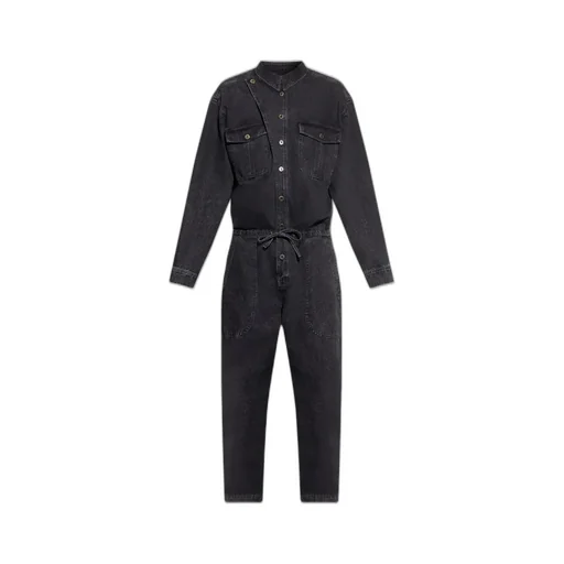 Isabel Marant Chelby Chambray Jumpsuit