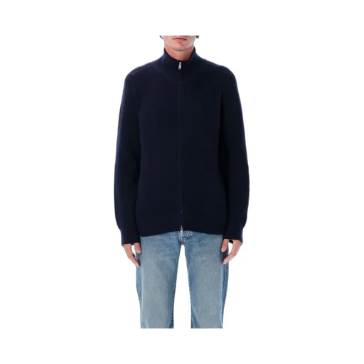 Isabel Marant High-Neck Zipped Knit Cardigan