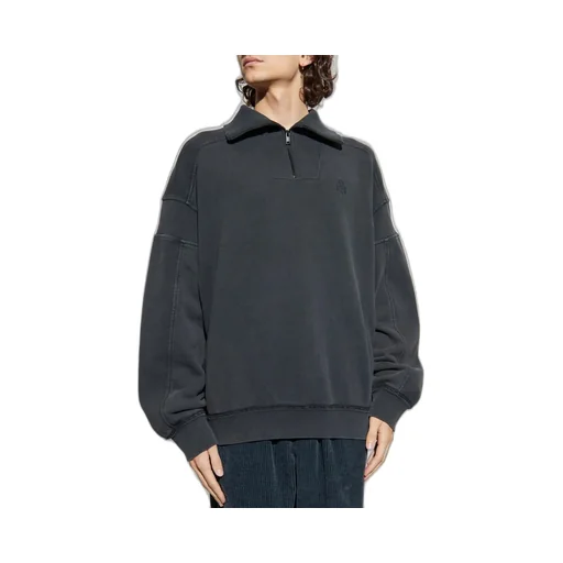 Isabel Marant Zip-Neck Long Sleeved Sweater