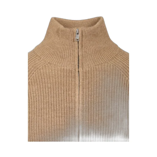 Isabel Marant High-Neck Zipped Knit Cardigan