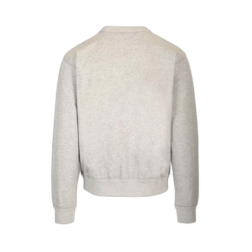 Isabel Marant Logo Flocked Crewneck Sweatshirt