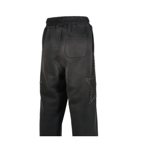 Star Studded Sweatpant / Black