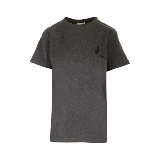 Isabel Marant Logo Printed Crewneck T-Shirt
