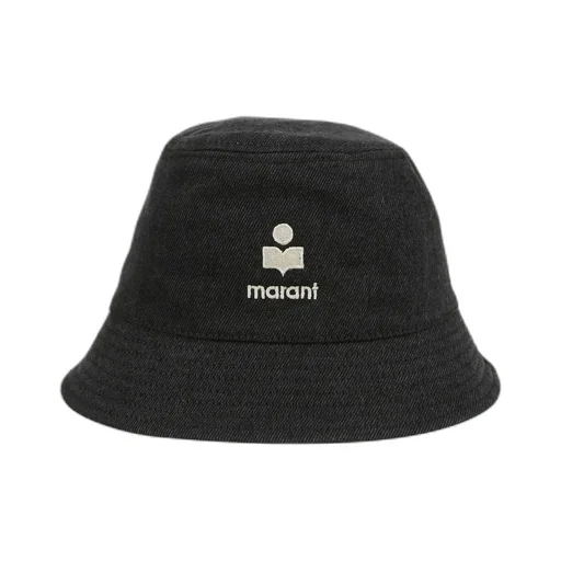 Isabel Marant Logo Embroidered Bucket Hat