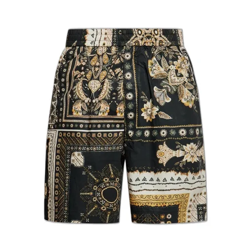 Isabel Marant Gregorian Patterned Shorts
