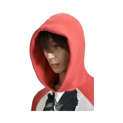 Open Up Agape Hoodie / Red / Heather