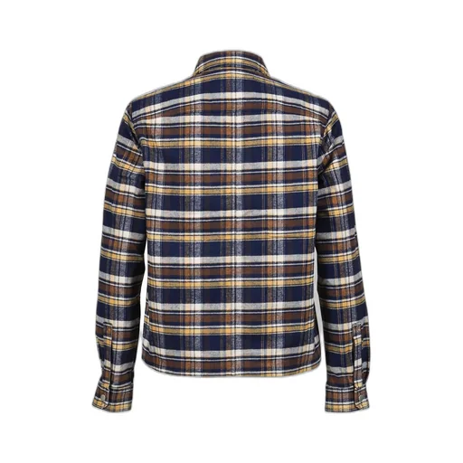 Cropped Outershirt / Gasoline Plaid
