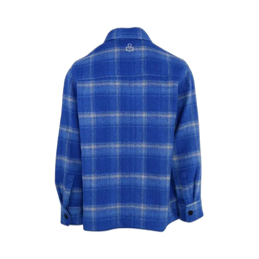 Isabel Marant Gervon Checked Buttoned Jacket