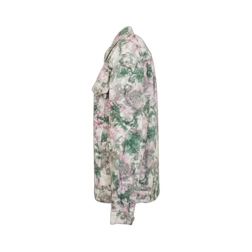 Isabel Marant Camouflage-Printed Buttoned Denim Jacket