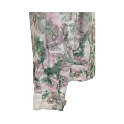 Isabel Marant Camouflage-Printed Buttoned Denim Jacket