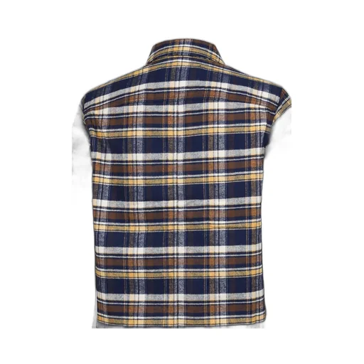 Cropped Outershirt / Gasoline Plaid