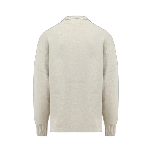 Isabel Marant	Polo-Collared Knitted Jumper