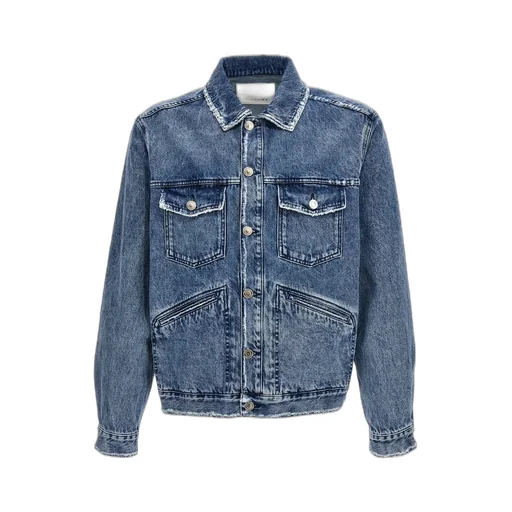 Isabel Marant Jango Button-Up Denim Jacket