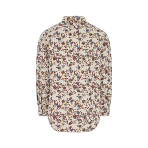 Isabel Marant Floral Print Long-Sleeved Shirt Jacket