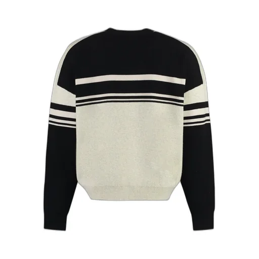 Isabel Marant Logo Intarsia-Knit Crewneck Jumper