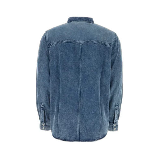 Isabel Marant Long-Sleeved Button-Up Denim Shirt