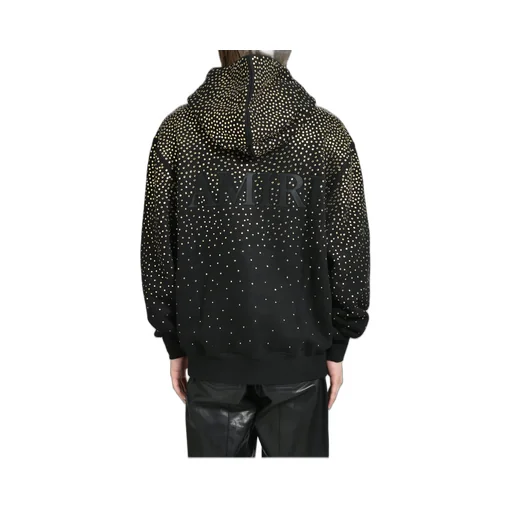 Crystal Amiri Hoodie / Black