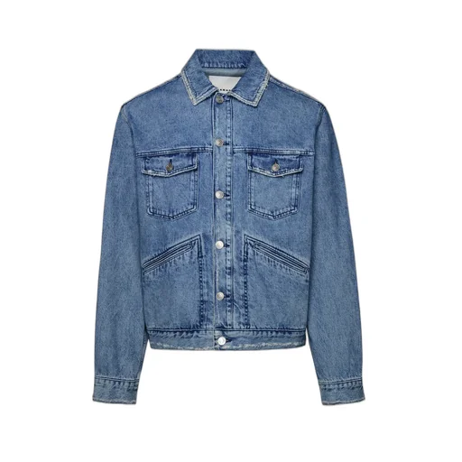 Isabel Marant Jango Button-Up Denim Jacket