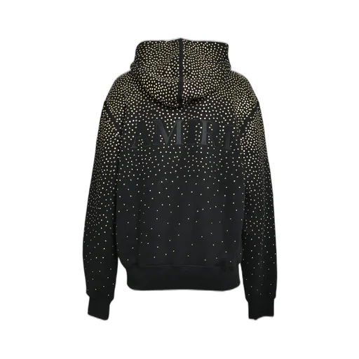 Crystal Amiri Hoodie / Black