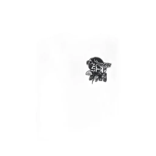 Devastated Wall Sweatshirt / Blk