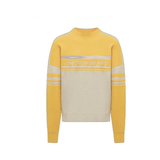 Isabel Marant Logo Knitted Crewneck Jumper