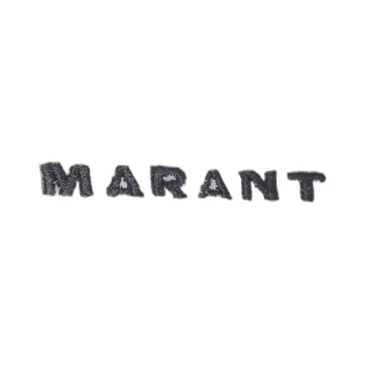 Isabel Marant Zafferh Logo Embroidered Crewneck T-Shirt