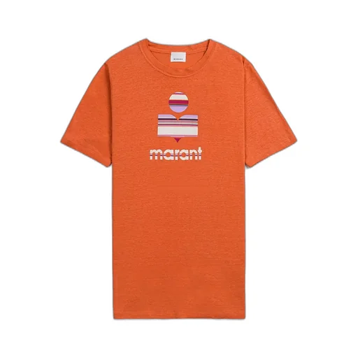 Isabel Marant Logo Printed Short-Sleeved T-Shirt