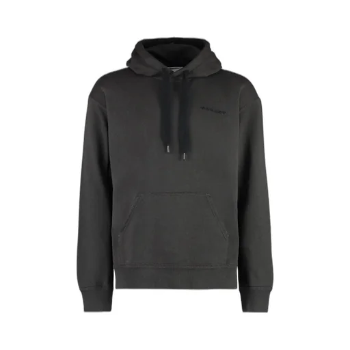 Isabel Marant Logo-Embroidered Drawstring Hoodie