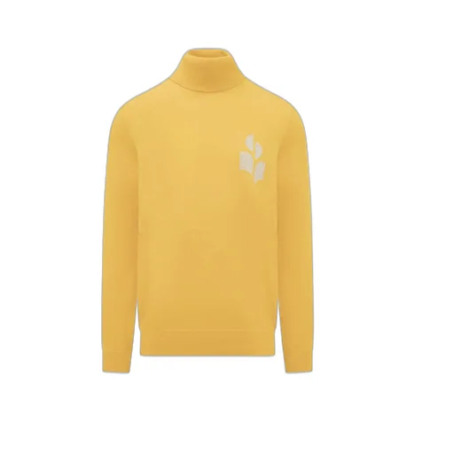 Isabel Marant Logo Knitted Roll-Neck Jumper