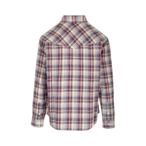 Isabel Marant Checked Long-Sleeved Shirt